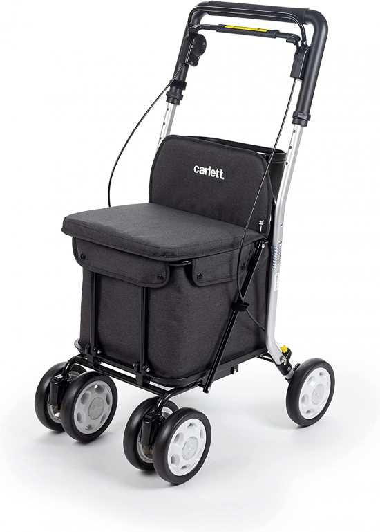 Carro de la compra Carlett COMFORT VOLCANO, negro